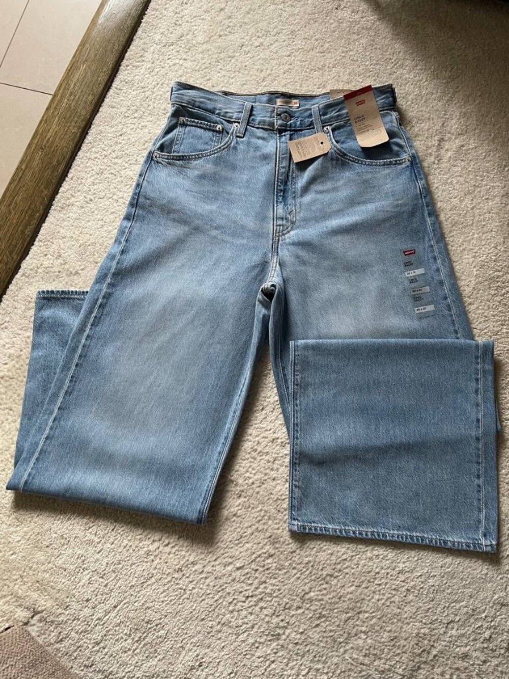 NWT Levi's Cinch Baggy High Rise Women's Jeans Size 30/31